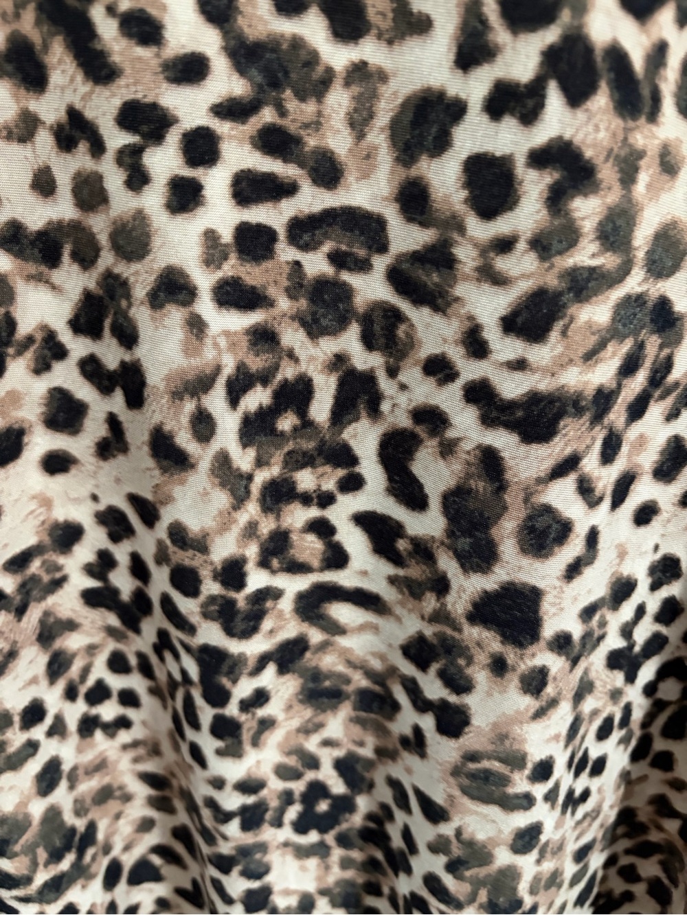 Attitudes by Renee Brown Leopard Print V-Neck Maxi Dress - Picture 6 of 6